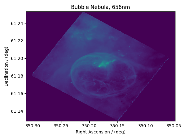 Bubble Nebula, 656nm